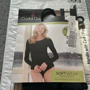 Cuddl Duds black body suit new with tag